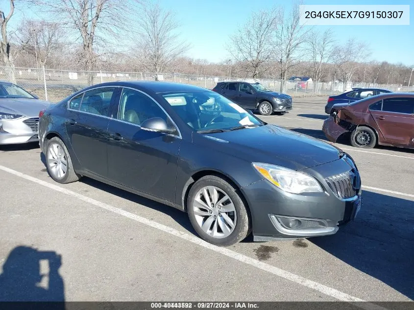 2016 Buick Regal Turbo VIN: 2G4GK5EX7G9150307 Lot: 40443592