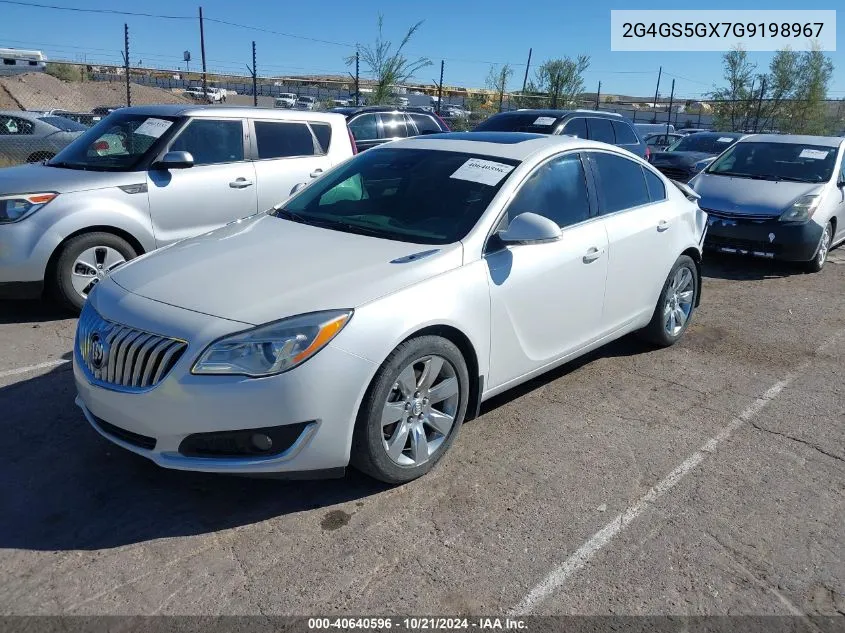 2016 Buick Regal Turbo Premium Ii VIN: 2G4GS5GX7G9198967 Lot: 40640596