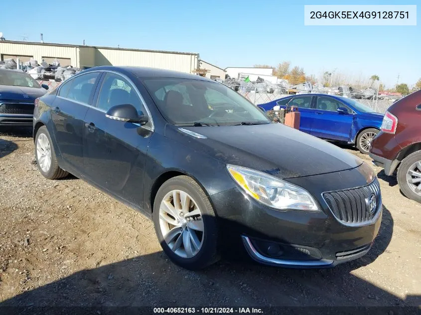 2G4GK5EX4G9128751 2016 Buick Regal Turbo