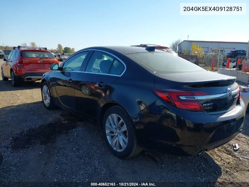 2G4GK5EX4G9128751 2016 Buick Regal Turbo