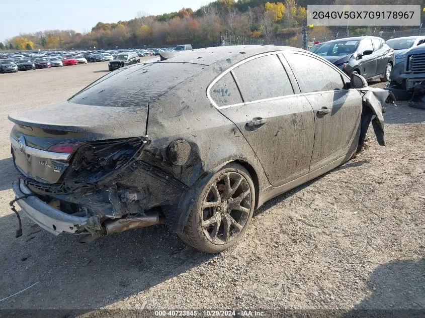 2016 Buick Regal Turbo Gs VIN: 2G4GV5GX7G9178967 Lot: 40723845