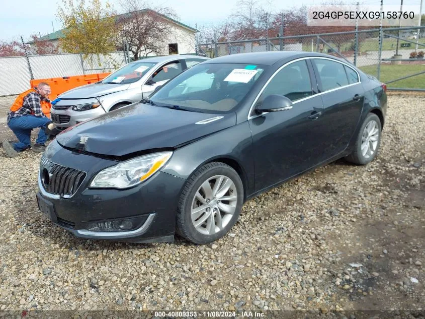 2016 Buick Regal Turbo/E-Assist Premium I VIN: 2G4GP5EXXG9158760 Lot: 40809353