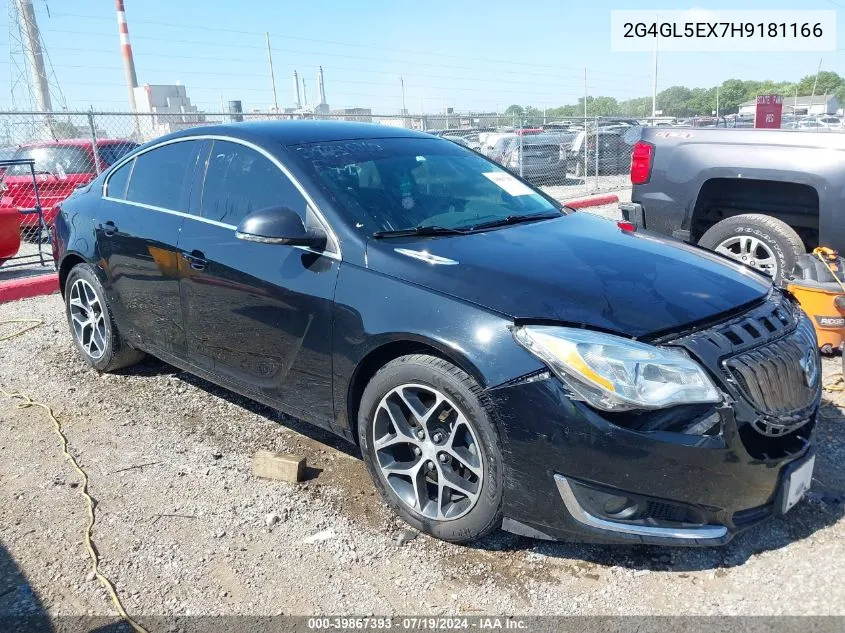 2017 Buick Regal Turbo Sport Touring VIN: 2G4GL5EX7H9181166 Lot: 39867393