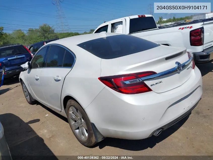 2G4GS5GX0H9104171 2017 Buick Regal Turbo Premium Ii