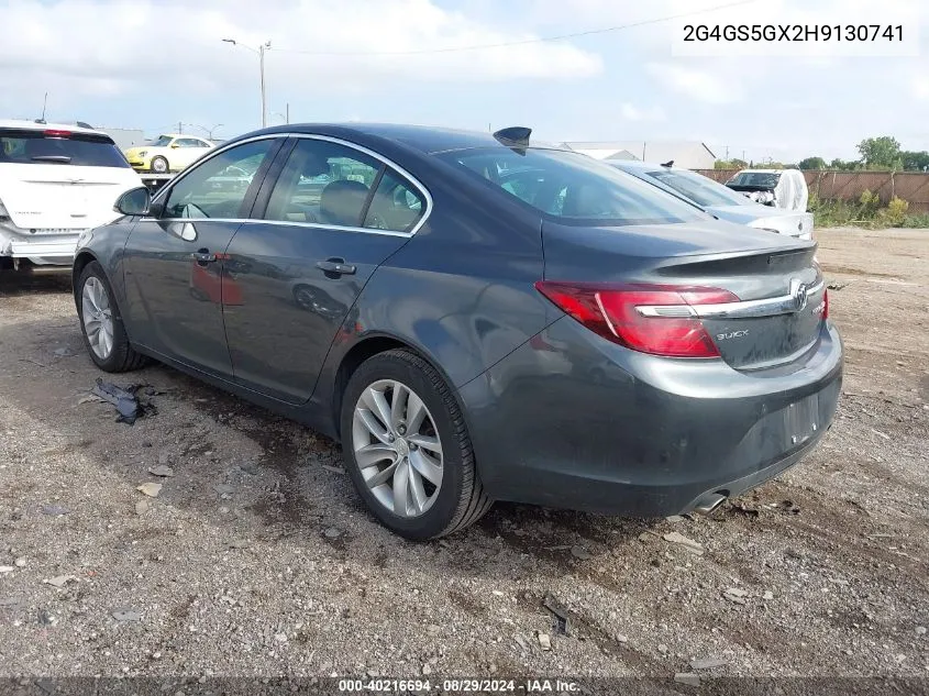 2G4GS5GX2H9130741 2017 Buick Regal Turbo Premium Ii