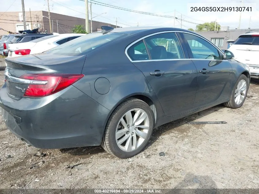 2G4GS5GX2H9130741 2017 Buick Regal Turbo Premium Ii