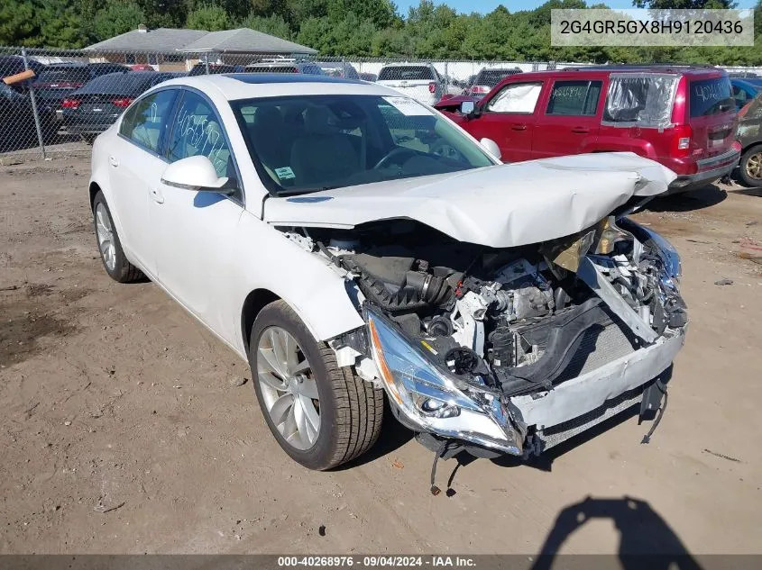 2G4GR5GX8H9120436 2017 Buick Regal Turbo Premium Ii