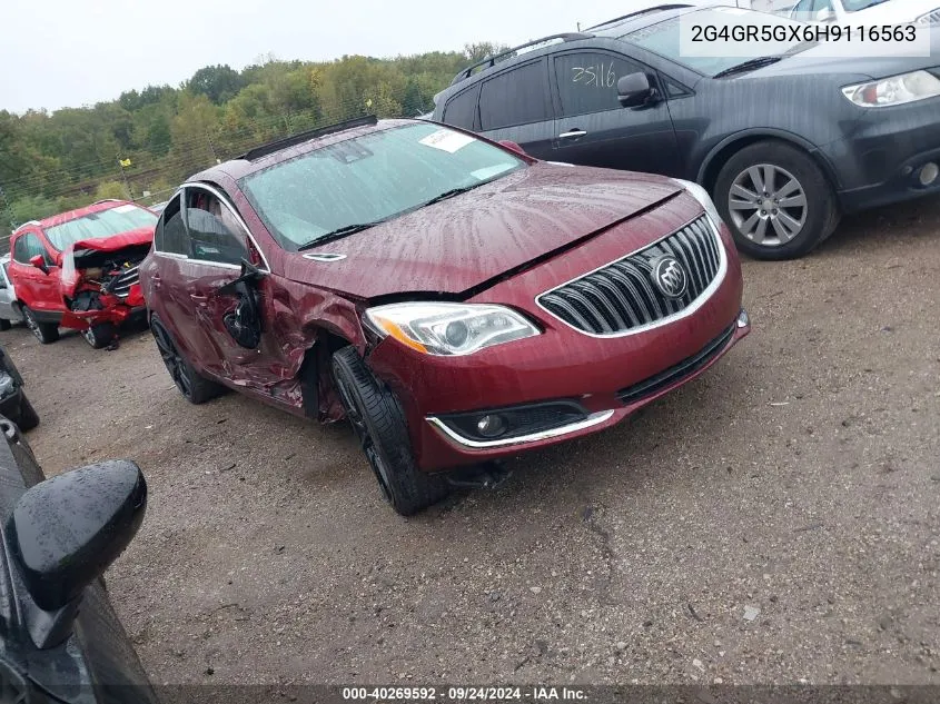 2017 Buick Regal Premium VIN: 2G4GR5GX6H9116563 Lot: 40269592