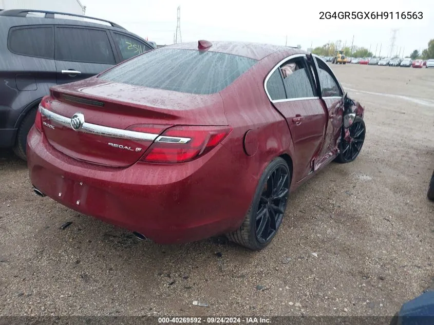 2017 Buick Regal Premium VIN: 2G4GR5GX6H9116563 Lot: 40269592