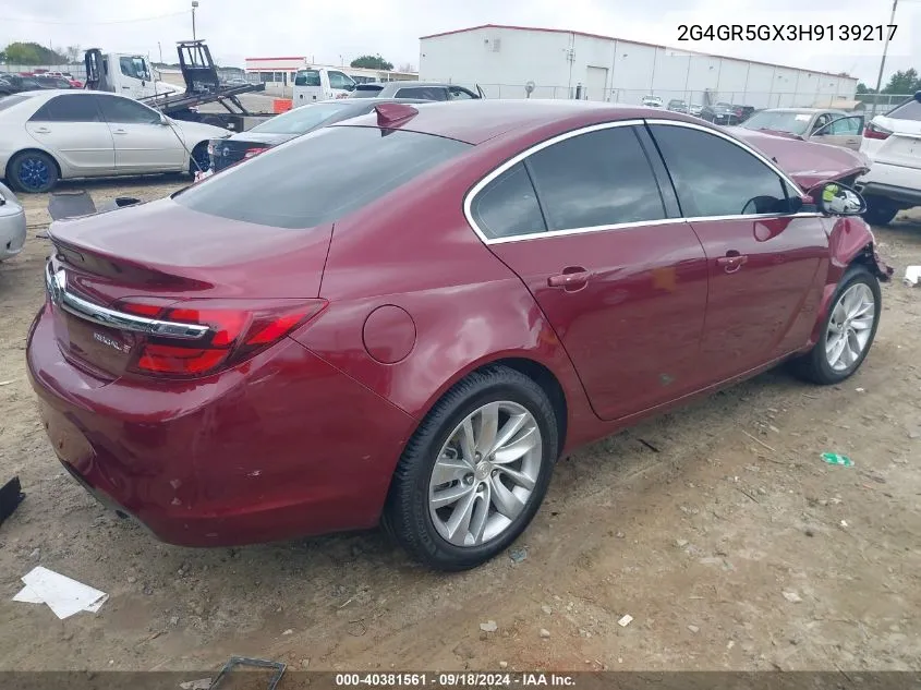 2G4GR5GX3H9139217 2017 Buick Regal Turbo Premium Ii