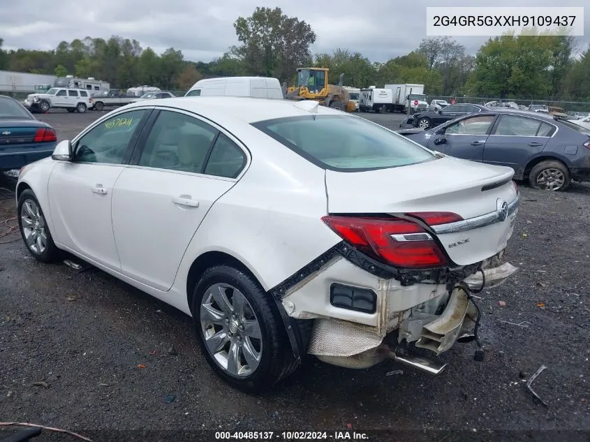 2017 Buick Regal Turbo Premium Ii VIN: 2G4GR5GXXH9109437 Lot: 40485137