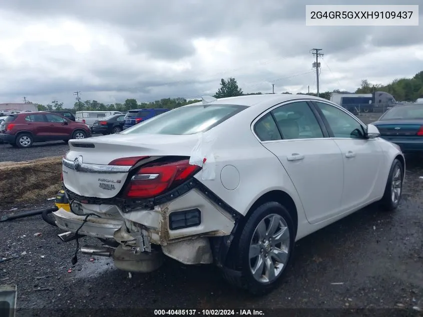 2G4GR5GXXH9109437 2017 Buick Regal Turbo Premium Ii