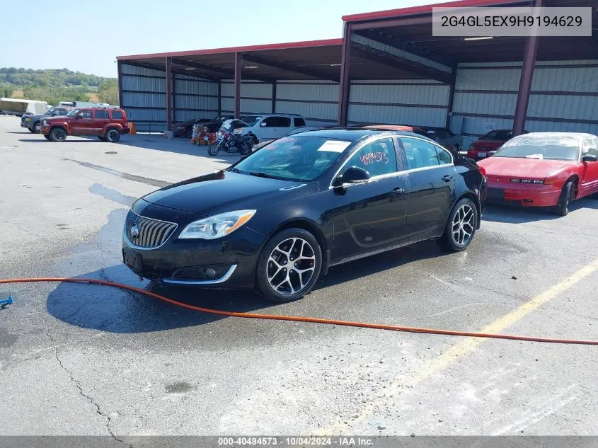 2017 Buick Regal Turbo Sport Touring VIN: 2G4GL5EX9H9194629 Lot: 40494573