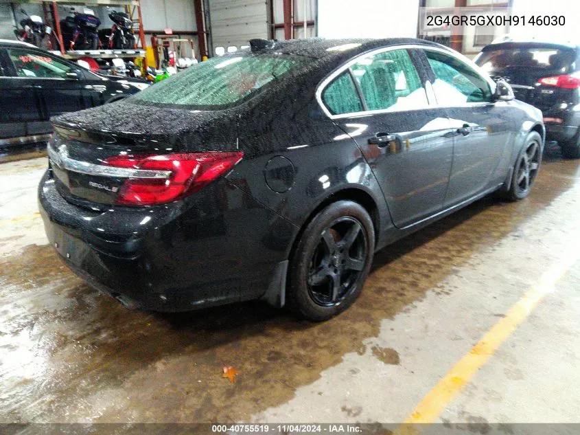 2017 Buick Regal Turbo Premium Ii VIN: 2G4GR5GX0H9146030 Lot: 40755519