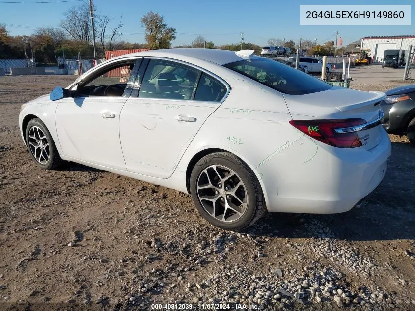 2017 Buick Regal Turbo Sport Touring VIN: 2G4GL5EX6H9149860 Lot: 40812039