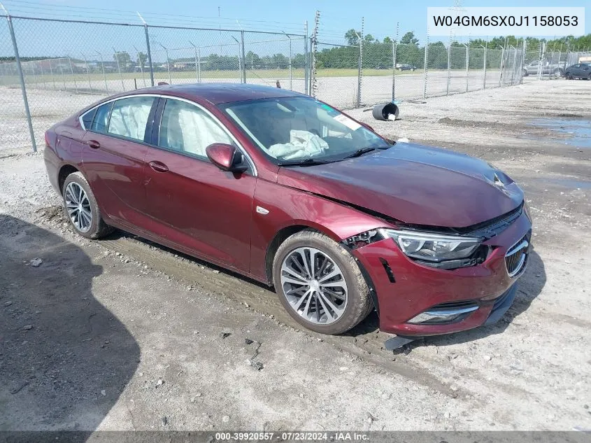 W04GM6SX0J1158053 2018 Buick Regal Sportback Preferred Ii