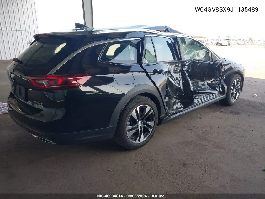 2018 Buick Regal Tourx Essence VIN: W04GV8SX9J1135489 Lot: 40234514