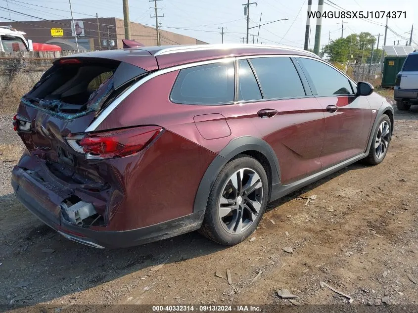 2018 Buick Regal Tourx Preferred VIN: W04GU8SX5J1074371 Lot: 40332314