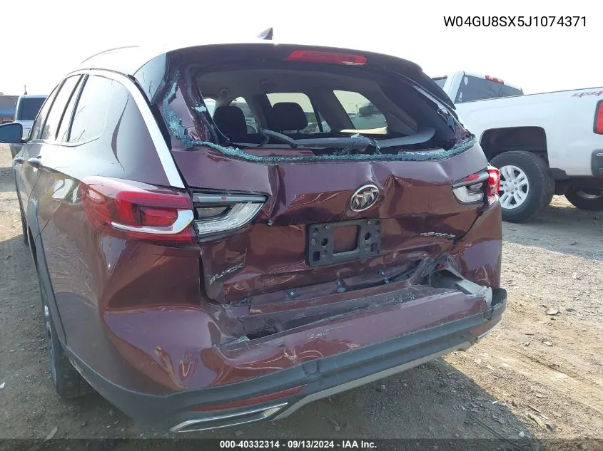 W04GU8SX5J1074371 2018 Buick Regal Tourx Preferred