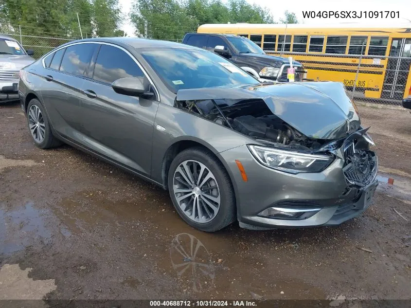 2018 Buick Regal Sportback Essence VIN: W04GP6SX3J1091701 Lot: 40688712