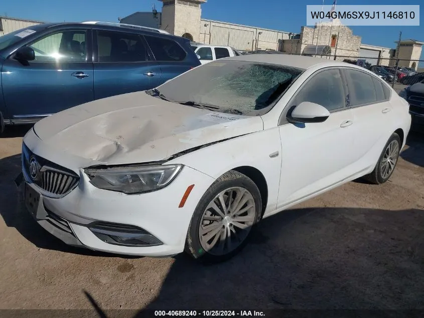 2018 Buick Regal Sportback Preferred Ii VIN: W04GM6SX9J1146810 Lot: 40689240