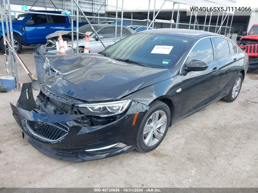 2018 Buick Regal Sportback Preferred VIN: W04GL6SX5J1114066 Lot: 40730656