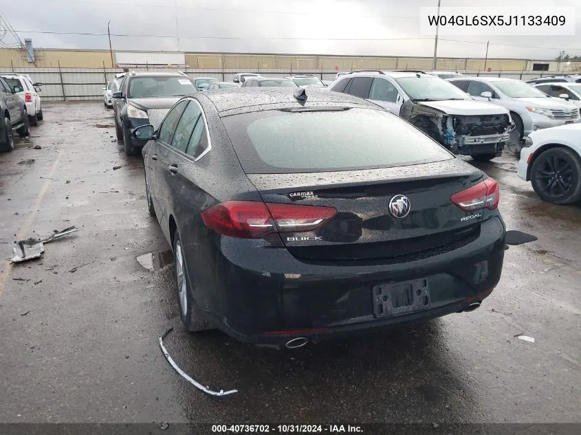 2018 Buick Regal Sportback Preferred VIN: W04GL6SX5J1133409 Lot: 40736702