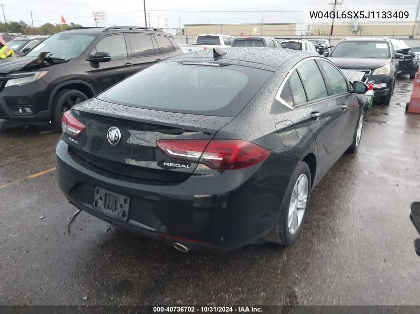 2018 Buick Regal Sportback Preferred VIN: W04GL6SX5J1133409 Lot: 40736702