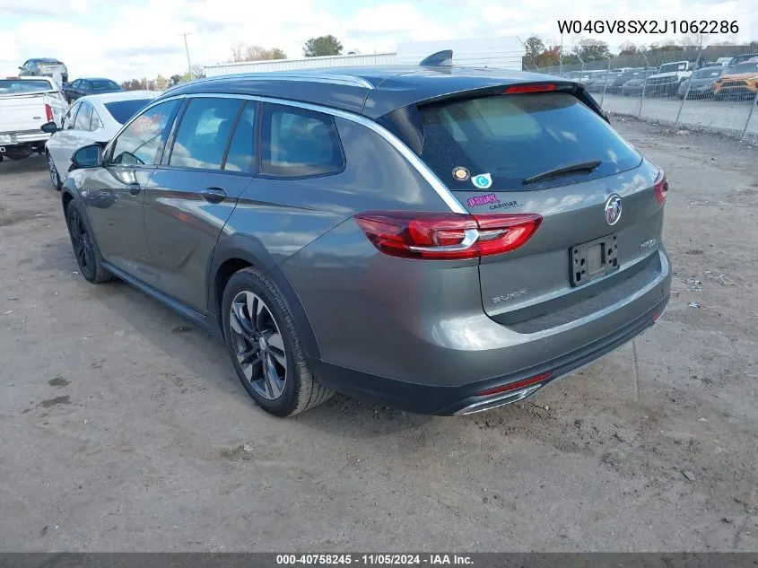 2018 Buick Regal Tourx Essence VIN: W04GV8SX2J1062286 Lot: 40758245