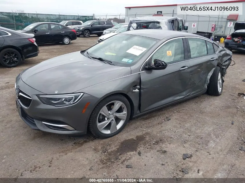 2018 Buick Regal Sportback Preferred VIN: W04GL6SX4J1096093 Lot: 40765555