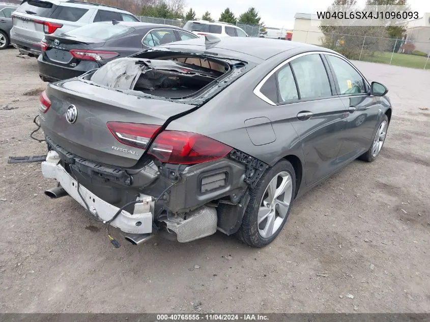 2018 Buick Regal Sportback Preferred VIN: W04GL6SX4J1096093 Lot: 40765555