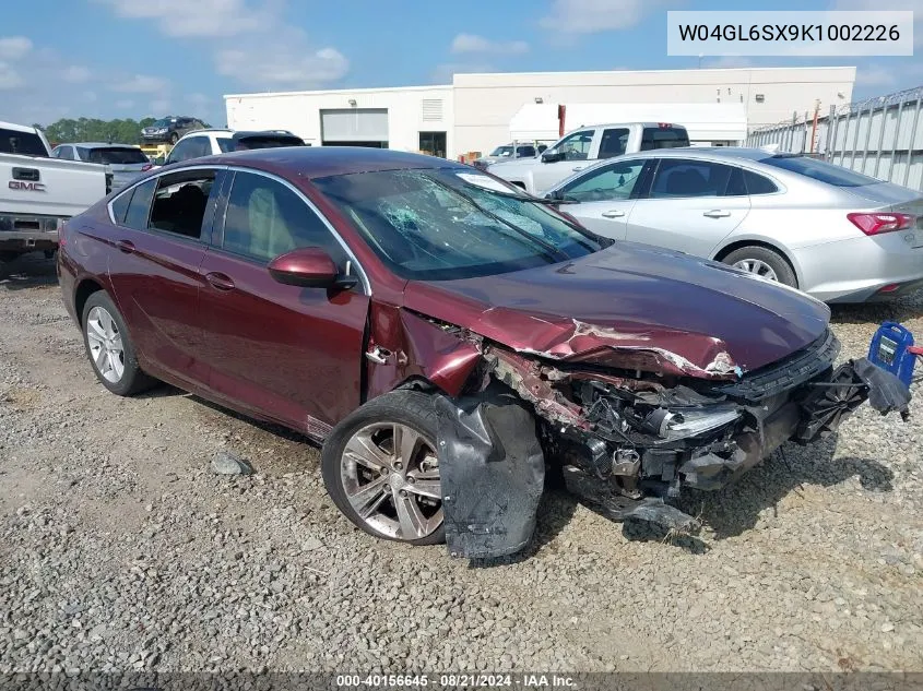 W04GL6SX9K1002226 2019 Buick Regal Preferred