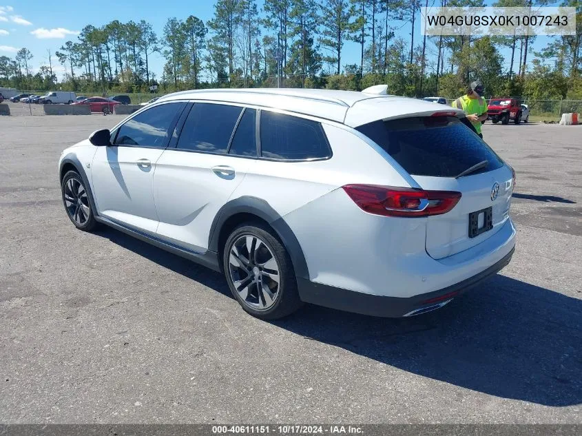 2019 Buick Regal Tourx Awd Preferred VIN: W04GU8SX0K1007243 Lot: 40611151