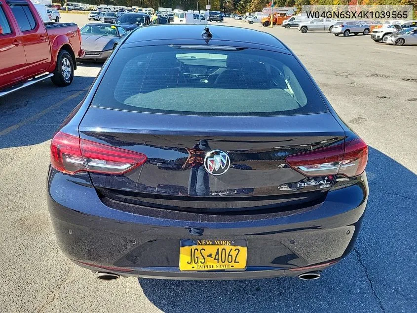 2019 Buick Regal Sportback Awd Preferred Ii VIN: W04GN6SX4K1039565 Lot: 40757249