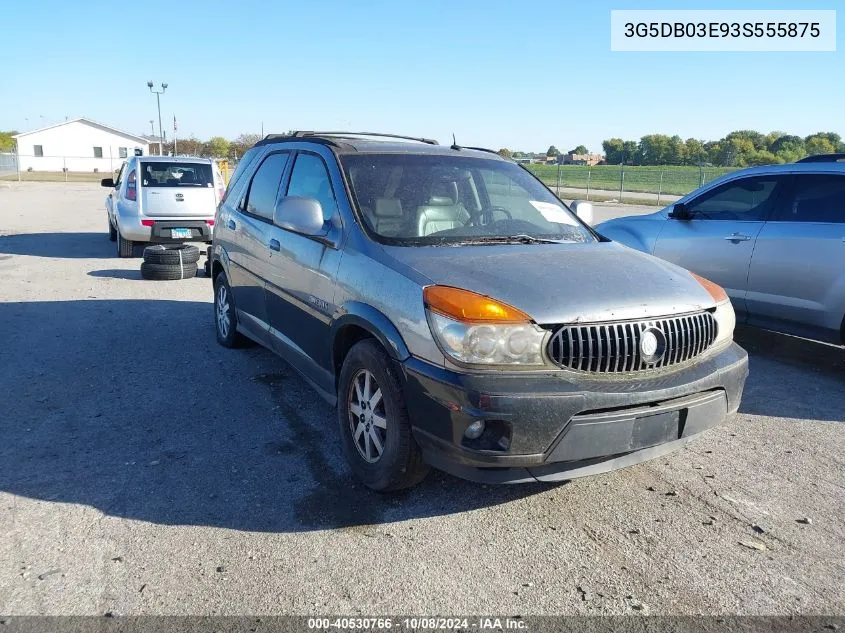 2003 Buick Rendezvous Cx/Cxl VIN: 3G5DB03E93S555875 Lot: 40530766