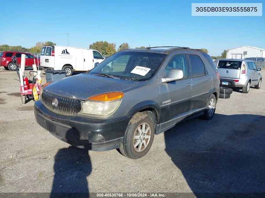 2003 Buick Rendezvous Cx/Cxl VIN: 3G5DB03E93S555875 Lot: 40530766