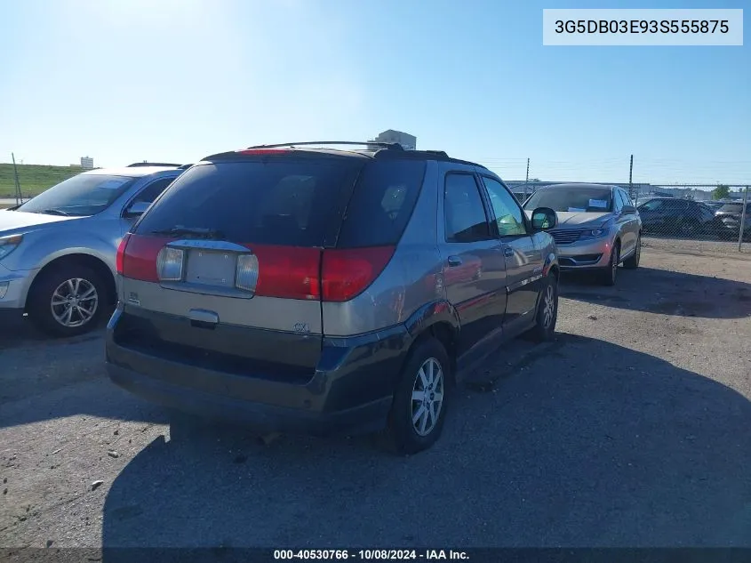 2003 Buick Rendezvous Cx/Cxl VIN: 3G5DB03E93S555875 Lot: 40530766