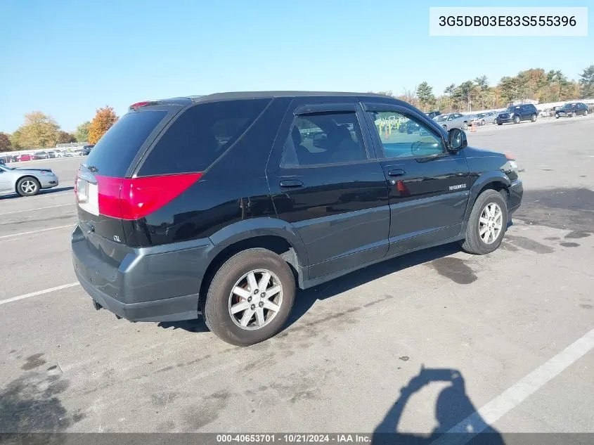 2003 Buick Rendezvous Cxl VIN: 3G5DB03E83S555396 Lot: 40653701