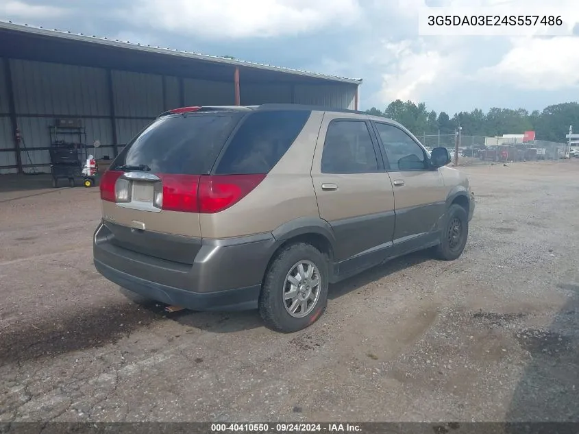 2004 Buick Rendezvous Cx VIN: 3G5DA03E24S557486 Lot: 40410550