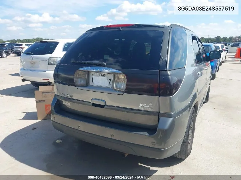 2004 Buick Rendezvous Cx VIN: 3G5DA03E24S557519 Lot: 40432096