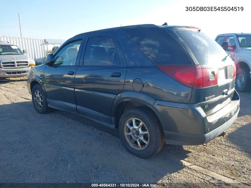 2004 Buick Rendezvous Cx VIN: 3G5DB03E54S504519 Lot: 40564331