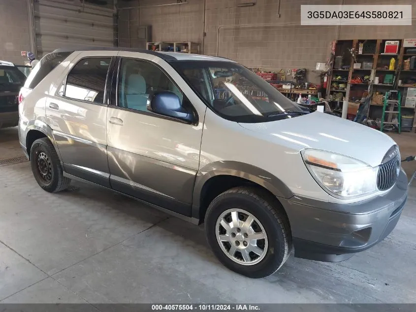 2004 Buick Rendezvous Cx/Cxl VIN: 3G5DA03E64S580821 Lot: 40575504