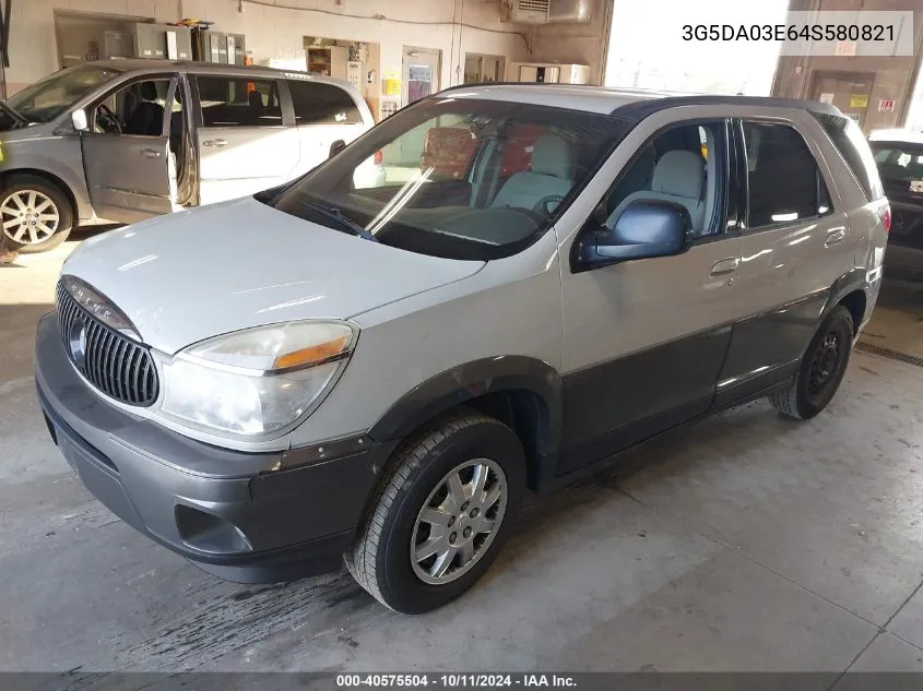 2004 Buick Rendezvous Cx/Cxl VIN: 3G5DA03E64S580821 Lot: 40575504