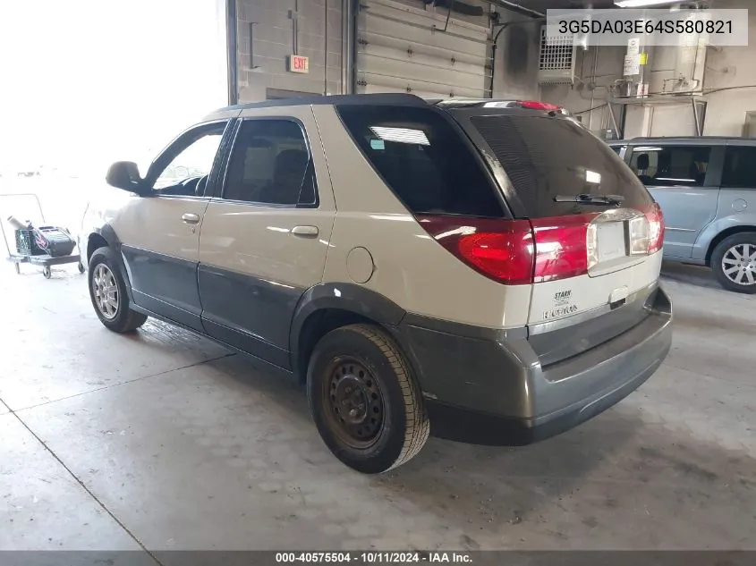 2004 Buick Rendezvous Cx/Cxl VIN: 3G5DA03E64S580821 Lot: 40575504