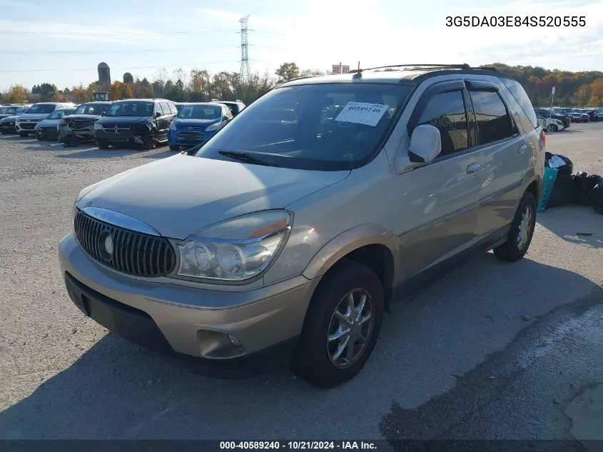 2004 Buick Rendezvous Cx VIN: 3G5DA03E84S520555 Lot: 40589240