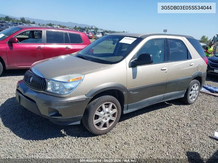 3G5DB03E05S534044 2005 Buick Rendezvous Cx