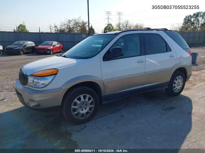 2005 Buick Rendezvous Cx VIN: 3G5DB03705S523255 Lot: 40586411