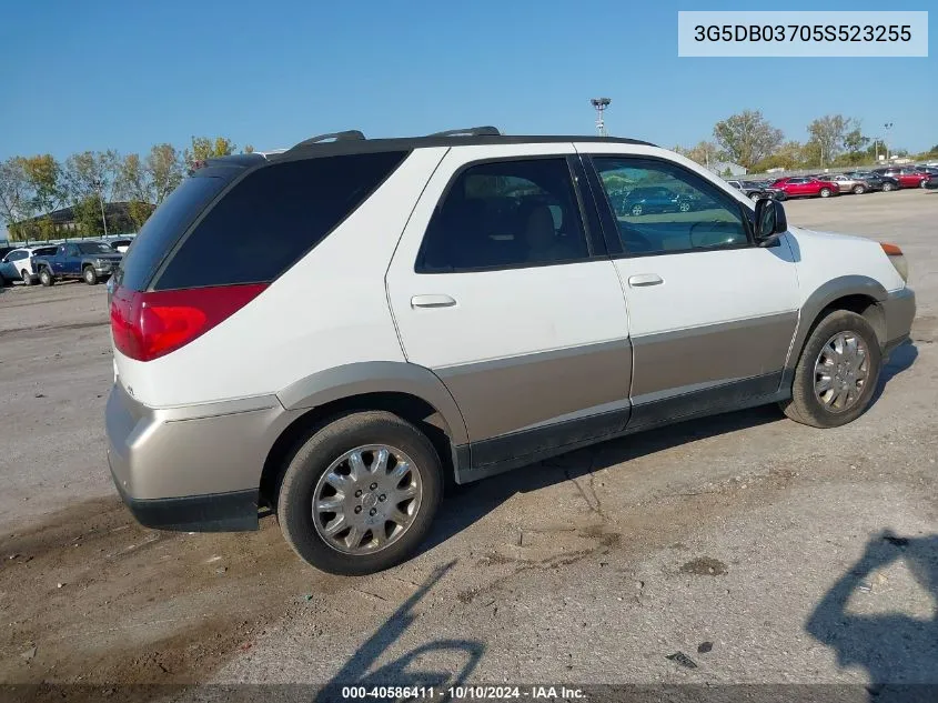 2005 Buick Rendezvous Cx VIN: 3G5DB03705S523255 Lot: 40586411