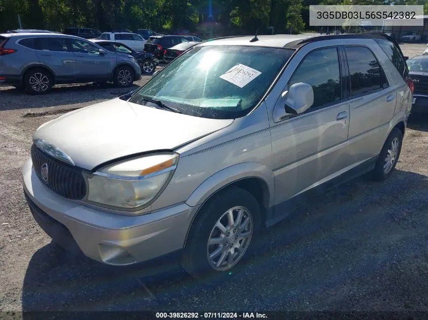 3G5DB03L56S542382 2006 Buick Rendezvous Cx