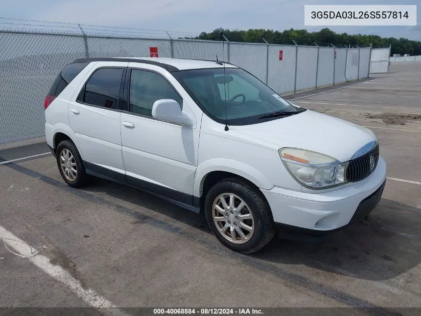 3G5DA03L26S557814 2006 Buick Rendezvous Cx